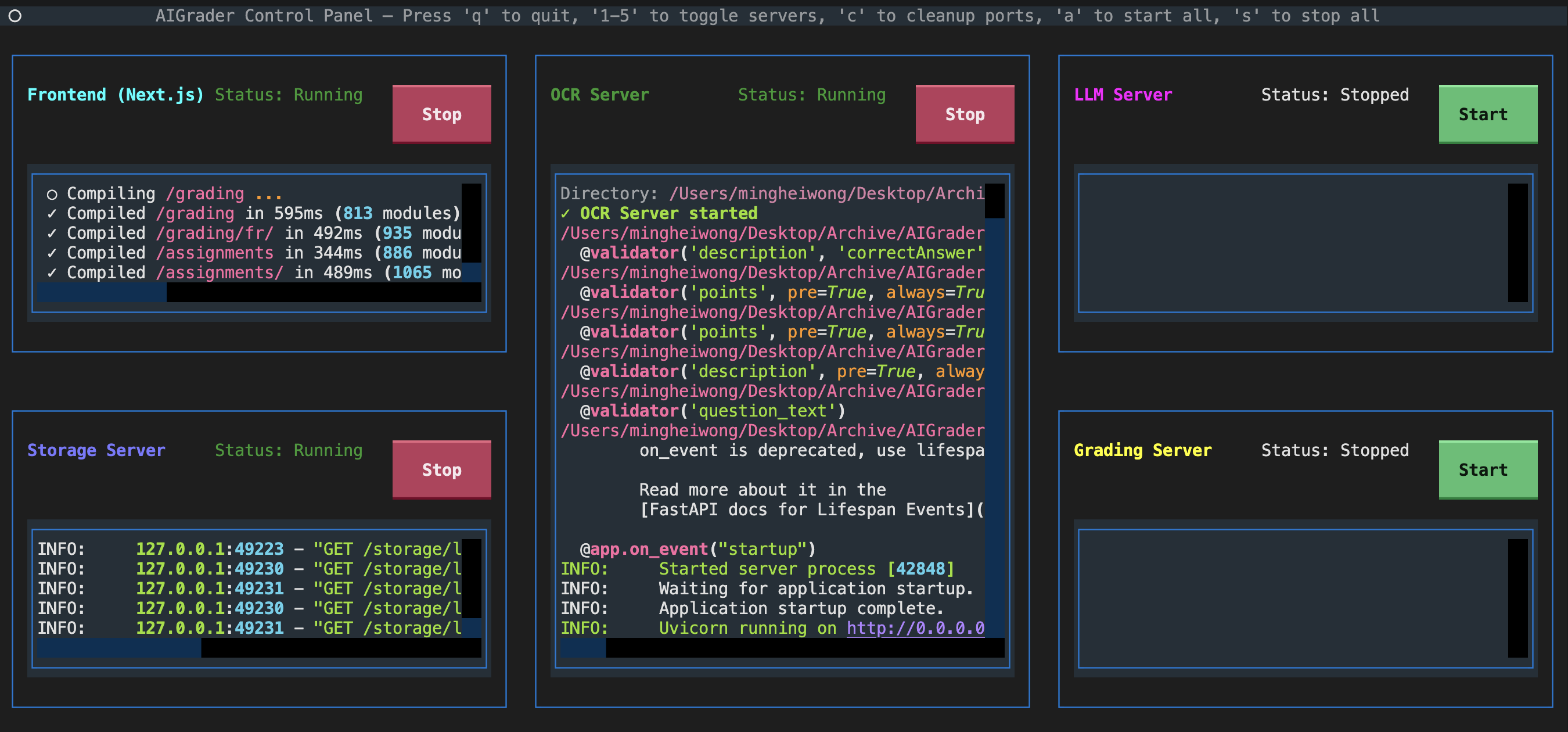 AI grader — OCR pipeline